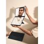 لاب توب اسوس زين بوك ديو UX8406CA-OLED009WS، انتل كور الترا 9 285H، هارد 2 تيرا SSD، رام 32 جيجا، شاشة 14 بوصة، OLED، بدقة 3K، بمعدل تحديث 120 هرتز، انتل ارك جرافيكس، ويندوز 11 - رمادي، مع قلم اسوس SA203H، وحقيبة ظهر، وحافظة