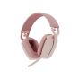 Logitech Zone Vibe 100 Bluetooth Headphones - Rose