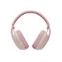 Logitech Zone Vibe 100 Bluetooth Headphones - Rose