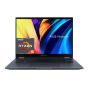 لاب توب اسوس فيفو بوك S 14 فليب TN3402QA-LZ005W، ايه ام دي رايزن 5 5600H، سعة 512 جيجا SSD، رام 8 جيجا، شاشة 14 بوصة، دقة WUXGA، كارت شاشة ايه ام دي راديون جرافيكس، ويندوز 11 - ازرق 