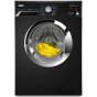 Zanussi Washing Machine, 7 Kg, Black - ZWF7040BXV