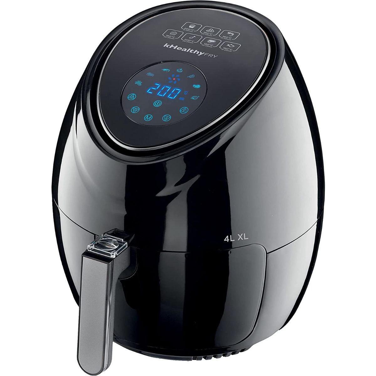 Kenwood Air Fryer 4 Liters 1500 Watt Black HFP31.000BK