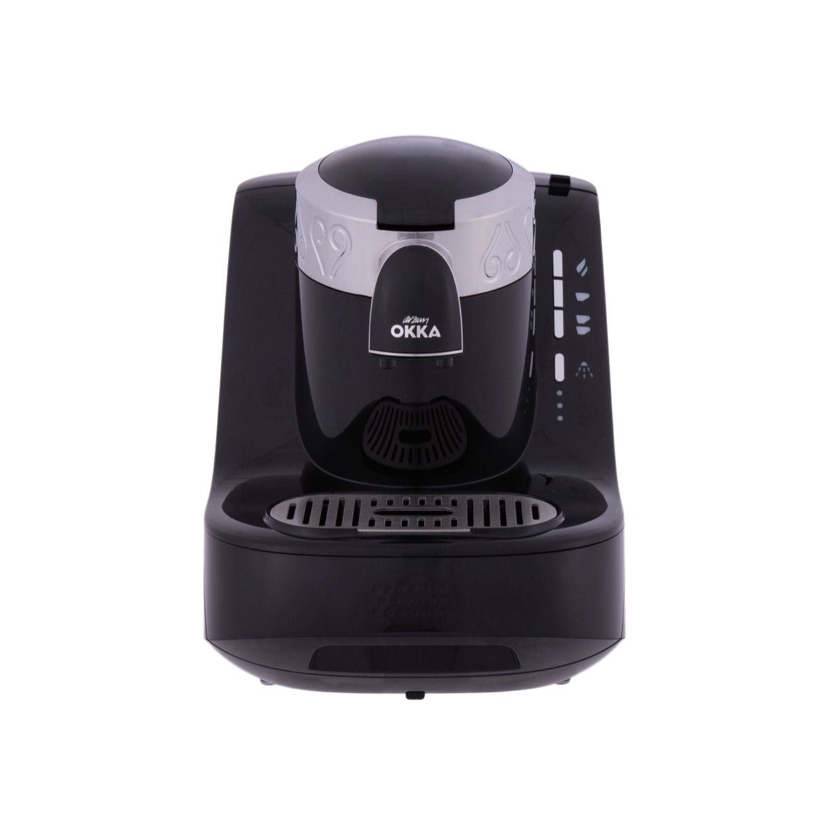 Arzum Okka Turkish Coffee Machine 1000 Watt Black and Chrome
