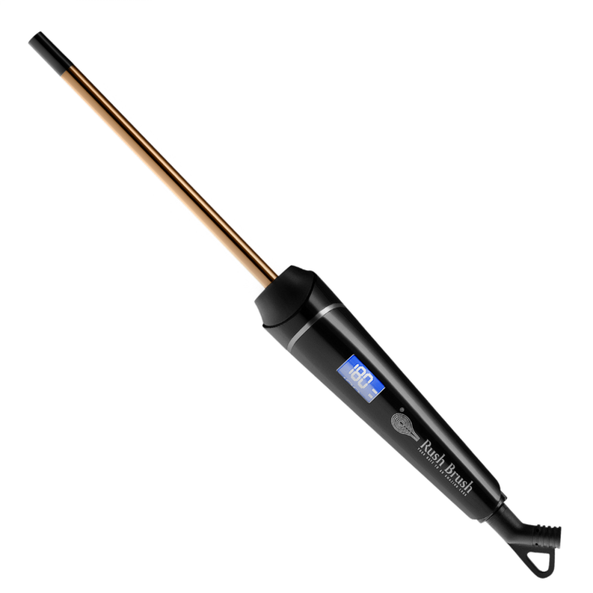 Rush brush top curling wand