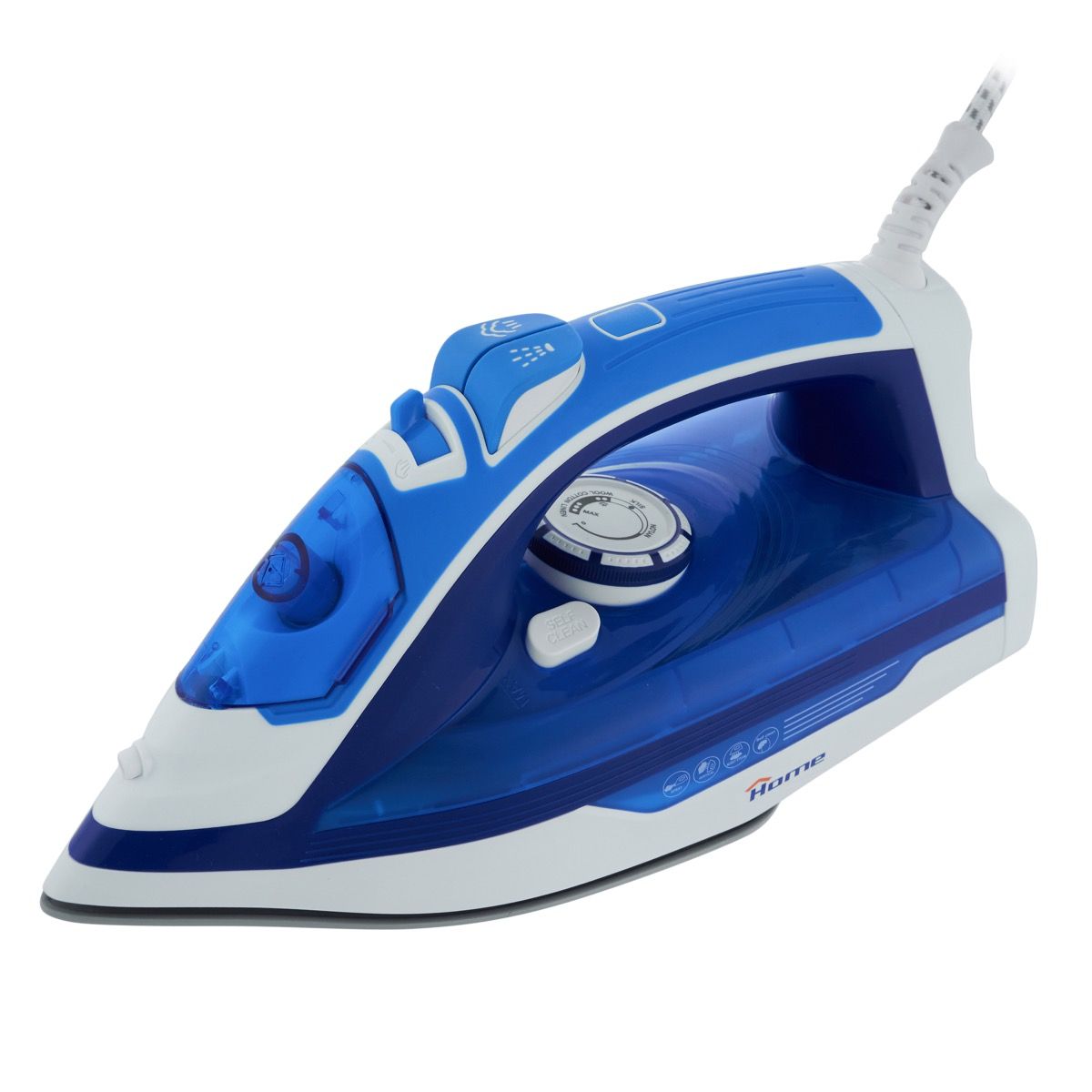 Home Steam Iron 2200 Watt Blue ZH4106 Best price in Egypt
