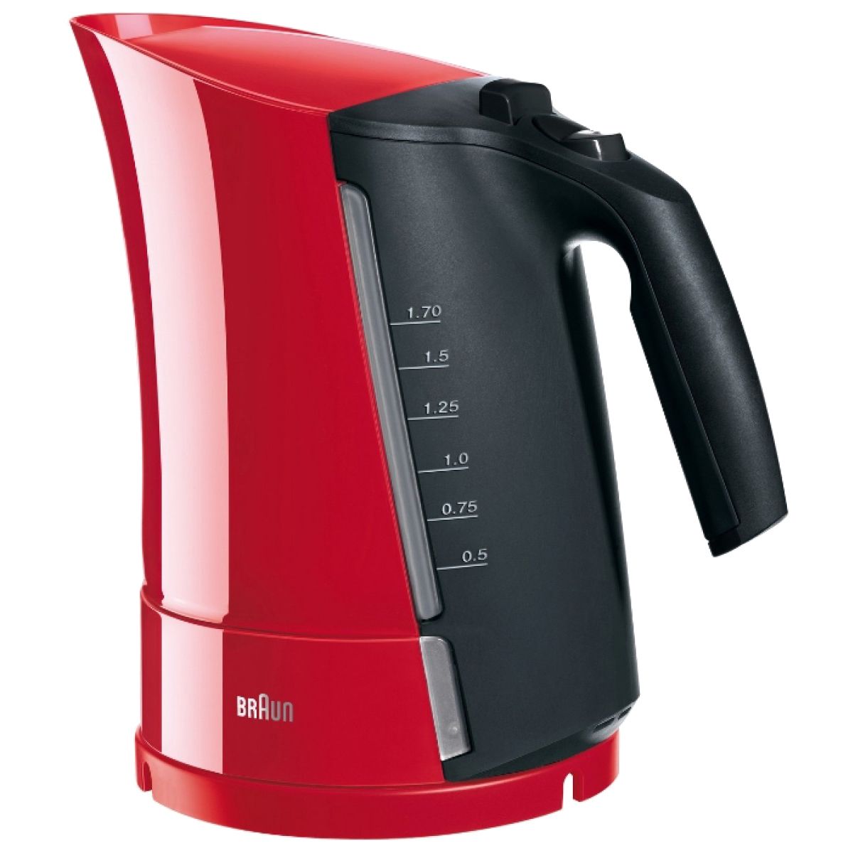 Braun Multiquick 3 Kettle 1.7 Liters 2200 Watt Red WK300