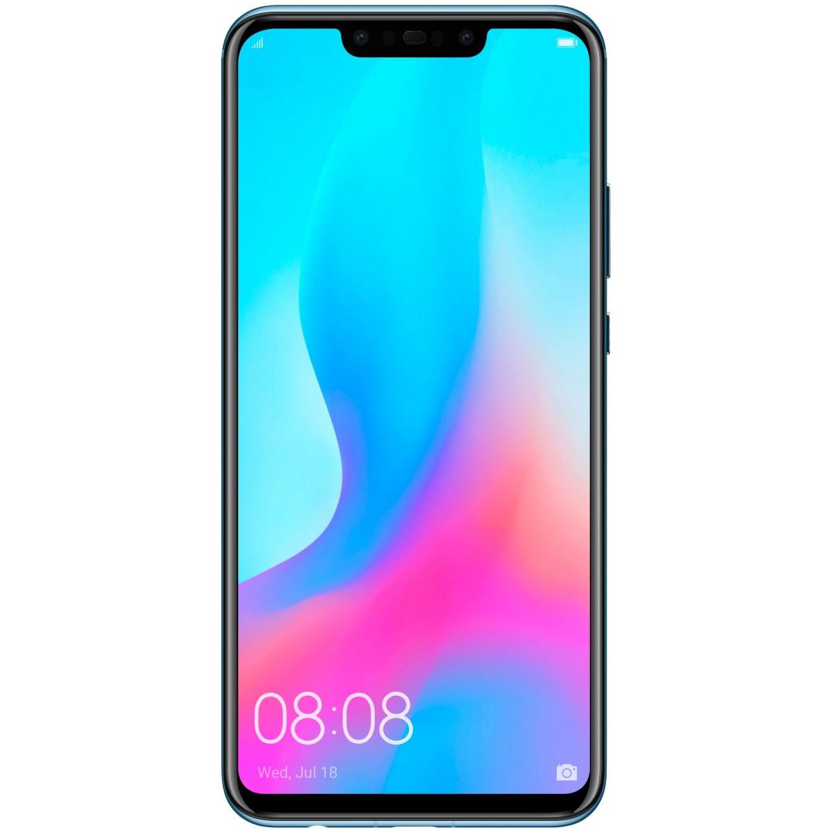 Huawei Nova 3 Dual Sim, 128GB, 4G LTE - Blue