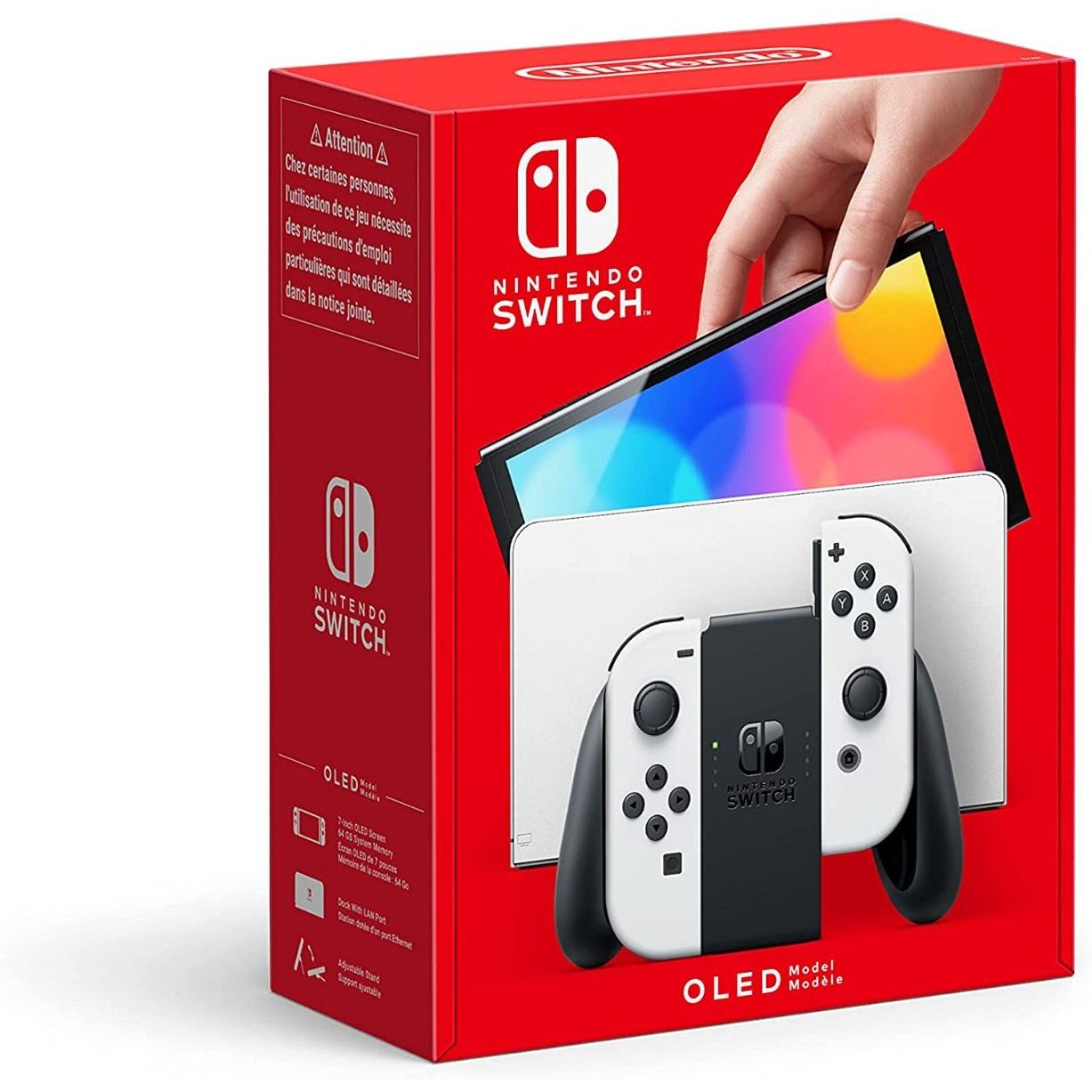Nintendo Switch OLED Console White Joy Con Best price in