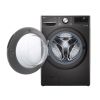 LG Front Load Automatic Washing Machine, 15Kg, Inverter Motor, Black - F0L9DYP2E