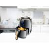 Black + Decker AerOfry Air Fryer, 1500 Watt, 4 Liter, Black - AF400