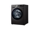 LG Front Load Automatic Washing Machine, 15Kg, Inverter Motor, Black - F0L9DYP2E