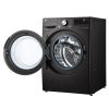 LG Front Load Automatic Washing Machine, 15Kg, Inverter Motor, Black - F0L9DYP2E