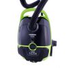 Tornado Vacuum Cleaner, 1600 Watt, Black/Green - TVC-1600M