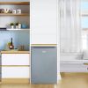 Beko Mini Bar Refrigerator, Defrost, 90 Liters, Silver - TS190210S