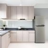 Fresh Top Freezer Refrigerator, No Frost, 2 Doors, 369 Liters, Silver - BR400BS