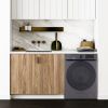 Fresh 8KG Front Load Inveter Washing Machine, Dark Silver- W8DD1255