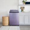 Tornado Top Load Automatic Washing Machine with Pump, 10 KG, Silver - TWT-TLN10LSL