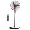 Fresh Shabah Stand Fan with Remote Control, 18 Inch, Black - SGFI 18/R