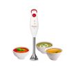 Moulinex Turbomix Plus Hand Blender, 350 Watt, White and Red - DD1011EG