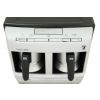 Beko Turkish Coffee Machine with Double Pot, Silver - BKK 2113