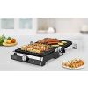 Black+Decker Health Grill, 2000 Watt, Silver Black - CG2000