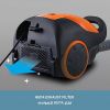 Panasonic Bagged Vacuum Cleaner, 1800 Watt, Black and Orange - MC-CG373