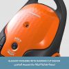 Panasonic Bagged Vacuum Cleaner, 1800 Watt, Black and Orange - MC-CG373