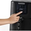 Black and Decker Digital Air Fryer, 4.3 Liters, 1700 Watts, Black - AF700 