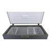 Beko Defrost Chest Freezer, 350 Liters, Silver - HSA40500S