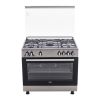 Beko Gas Cooker, 5 Burners, Stainless Steel - GGR 15115 DX NE