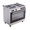 Beko Gas Cooker, 5 Burners, Stainless Steel - GGR 15115 DX NE