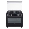 Beko Gas Cooker, 5 Burners, Black - GGR 15115 DX NBE