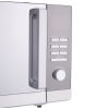 Black & Decker Microwave Oven With Grill, 30 Liter, 900 Watt, Silver - MZ30PGSS