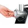 Bosch Compact Power Meat Grinder, 1800 Watt, White/Black - MFW3850B
