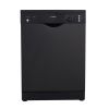 Bosch Series 2 Freestanding Dishwasher, 12 Persons, Black - SMS25AB00V 