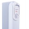 Delonghi Vento Oil Heater, 9 Fins, 2000 Watt, White - V550920