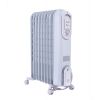 Delonghi Vento Oil Heater, 9 Fins, 2000 Watt, White - V550920