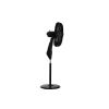 Tefal Silence Force Stand Fan With Remote Control, 16 Inch, Black - VG4130EE