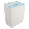 Fresh Diamond Top Load Half Automatic Washing Machine, With Dryer, 8 KG, White- FWT800ND