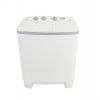 Fresh Fantasia Top Load Half Automatic Washing Machine, 6 KG, White - TWM600