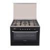 Fresh Hammer Freestanding Cooker, 5 Burners, Black - 15375