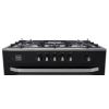 Fresh Hammer Freestanding Cooker, 5 Burners, Black - 15375