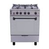Fresh Freestanding Plaza Gas Cooker, 4 Burners, Stainless Steel - 3440