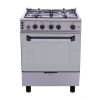 Fresh Freestanding Plaza Gas Cooker, 4 Burners, Stainless Steel - 3440