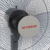 Fresh Stand Fan, 18 Inch, White and Grey