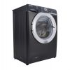 Hoover Front Load Automatic Washing Machine, 8 KG, Black- DXOA38AC3B-ELA