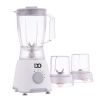 IDO Blender with 2 Grinders, 1.5 Liters, 600 Watt, White - BLGR600-WH
