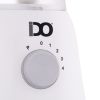 IDO Blender with 2 Grinders, 1.5 Liters, 600 Watt, White - BLGR600-WH