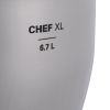 Kenwood Titanium Chef XL Kitchen Machine, 1700 Watt, Silver - KVL8000S