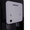 Koldair Top Load Water Dispenser with Refrigerator, 2 Faucets, Black - KWDBF31